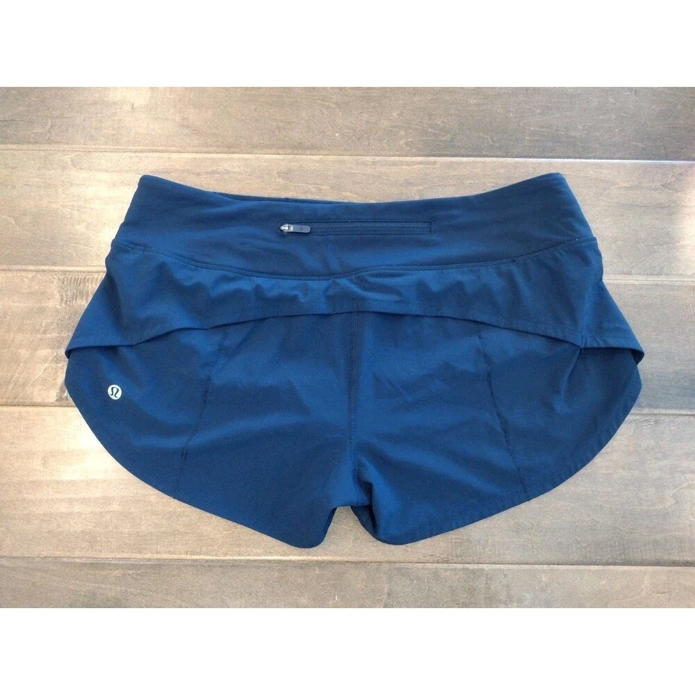 LULULEMON Women's EEUC Speed Up navy blue LR Low Rise 2.5